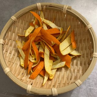 冬が作り時！みかんの皮を干すだけで陳皮